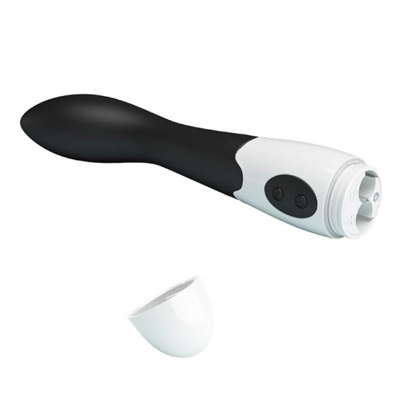 PRETTY LOVE - Bishop Wand Vibrator (Battery - Black)